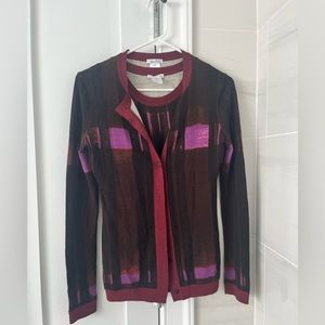 Oscar de la Renta Cardigan and Shell set